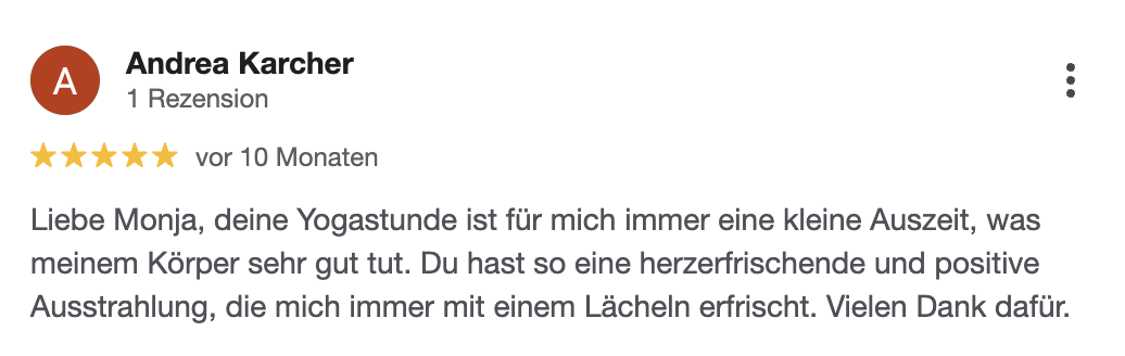 Google Rezension 6