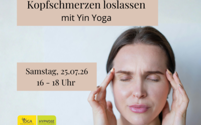🧘♀️ Yin Yoga – Kopfschmerzen loslassen am 25.07.26